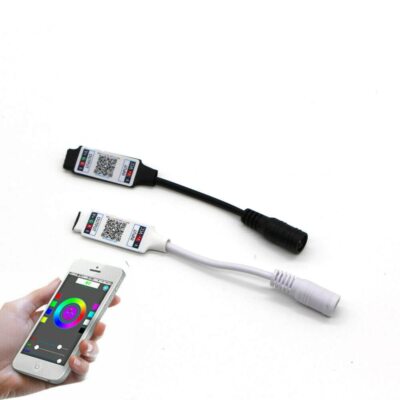 Smart RGB Bluetooth LED Controller for 12V 24V 5050 RGB Light Strip TV Backlight