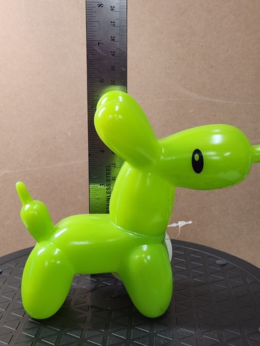 Curious Minds Balloon Dog with Tag 5 3/4" tall - Picture 5 of 5