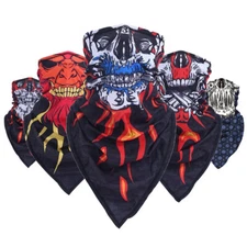 Face Scarf Motorcycle Helmets Liner Neck Gaiter Quick-Dry Half Masks for Outdoor