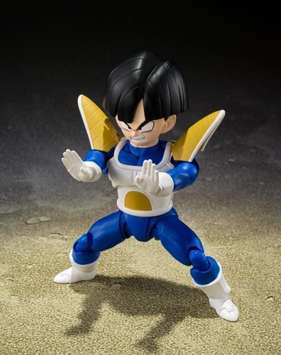 Figura de acción Dragon Ball Z Son Gohan Battle Cloth S. H. Sh Figuarts Bandai - Imagen 2 de 6
