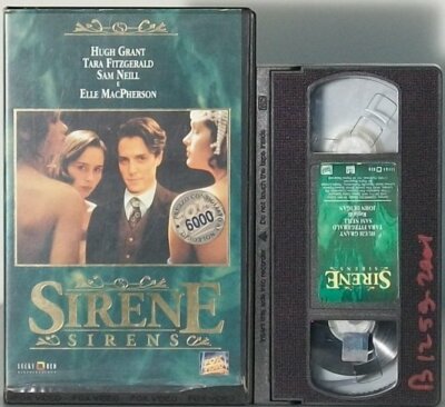 Sirenen Sirene VHS FILM John Duigan Sam Neill Hugh Grant Tara Fitzgerald