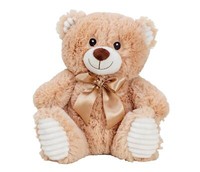Teddy BäR 27 Cm PlüSchtier Stofftier TeddybäR Kuscheltier KuschelbäR Hellbraun