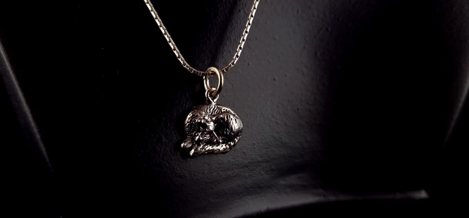 Anhänger Silber 925 Wolf Esquivel & Fees - zauberhaft & besonders Handarbeit - Bild 4 von 4