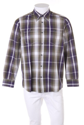 LERROS checked shirt S multicolor
