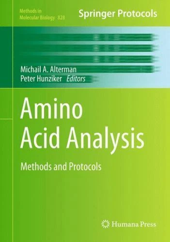 Amino Acid Analysis : Methods and Protocols - Picture 1 of 1