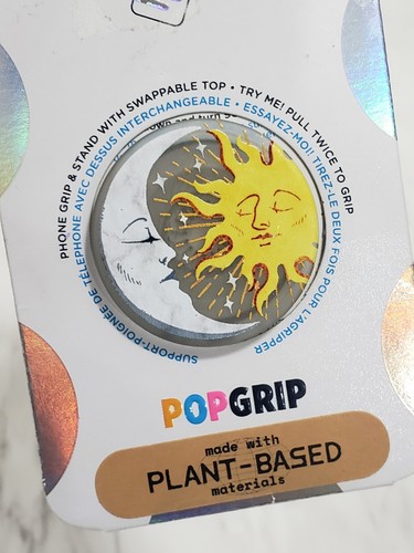 NEW PopSockets Popgrip Phone Holder Stand Sun Moon CELESTIAL galaxy crescent - 第 3/4 張圖片