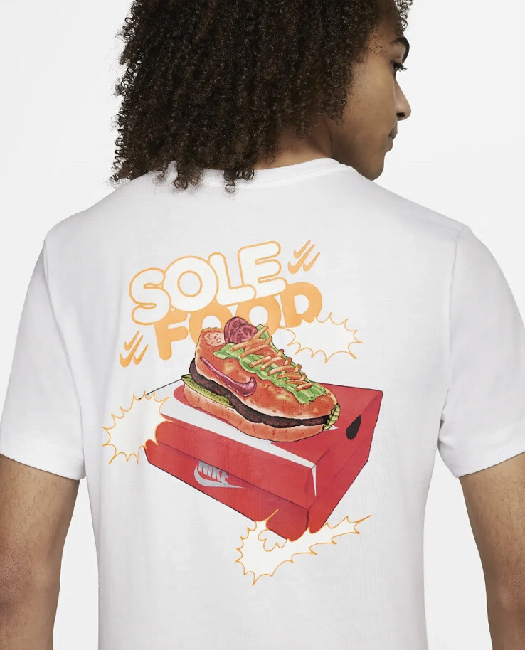 nike sole food t shirt