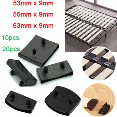 Replacement Bed Slats Cap Holder 52-55mm 60-62mm Plastic Side End Cap Centre Cap