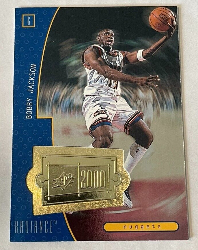 1998-99 SPx Finite Bobby Jackson #159 "2000" RADIANCE #558/2025 Denver Nuggets
