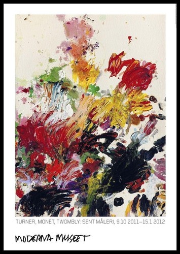 Cy Twombly UNTITLED Stockholm Museum of Modern Art exhibition limited poster - Picture 2 of 2