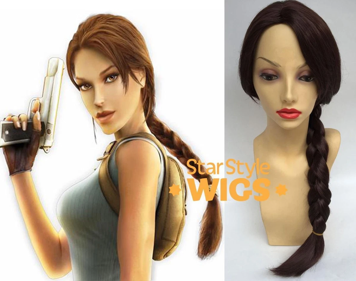 Perruque Lara Croft