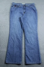 Jeanstar Jeans Womens 10 Short Blue Mid Rise Bootcut Western Medium Wash Denim