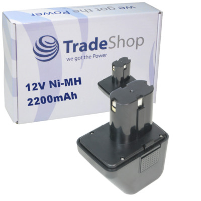 Trade-Shop AKKU 12V Ni-Mh 2200mAh für Würth Blindnietgerät ANG12 070291510061