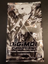 Digimon TCG - Official Tournament Pack Vol. 2 - Bandai - SEALED NEW - English