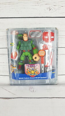 Major Powers Star Squad Commander And Star Squad Outdoor Action Toy - Rare