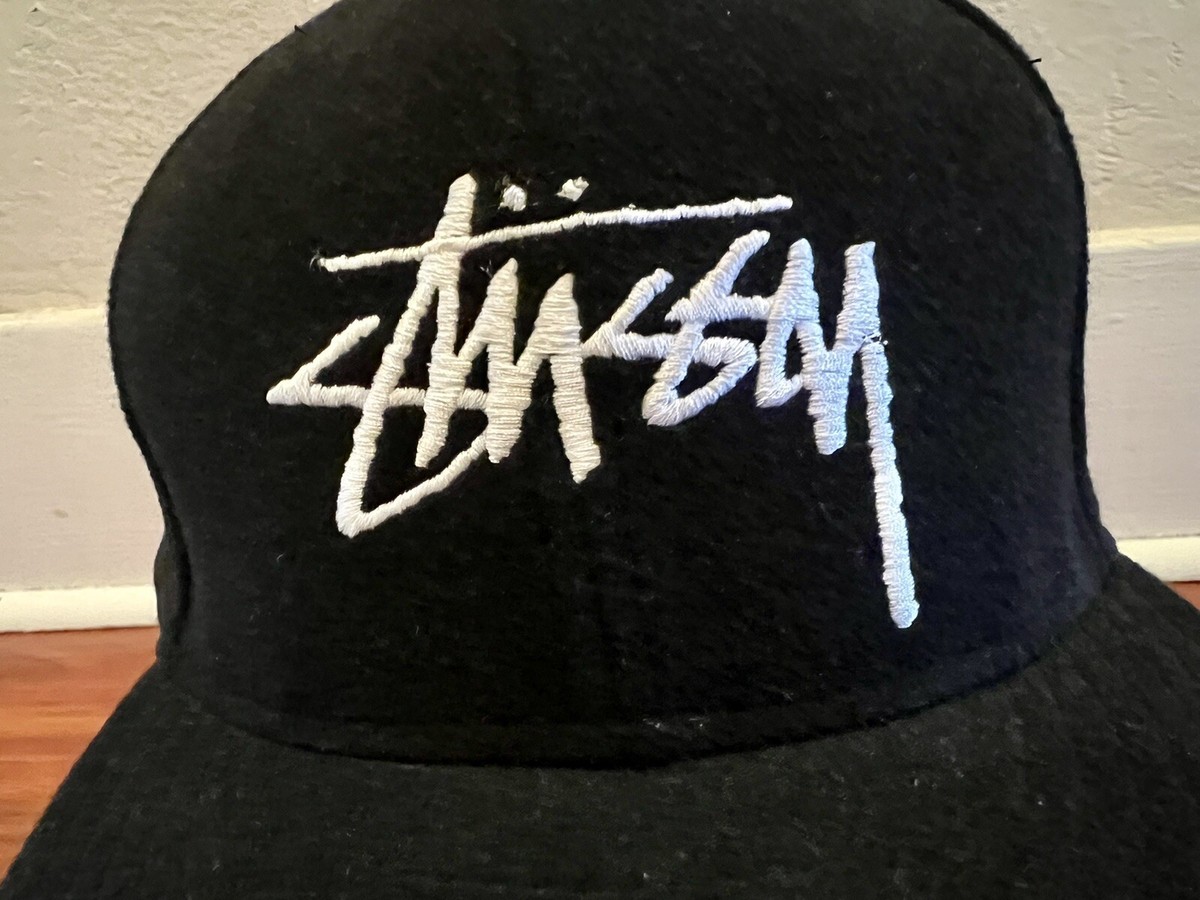 2011 Stussy x New Era 59FIFTY Fitted 7 5/8 Wool Black