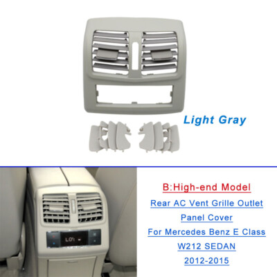Light Gray(B) Rear Row AC Vent Grille Outlet Panel For Benz E Class ...