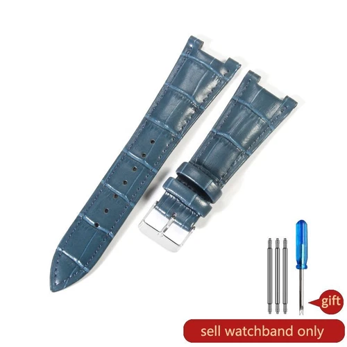 25 mm Echtleder Uhrenarmband passend für Patek Philippe Nautilus 5711/5712G Armband - Bild 40 von 42