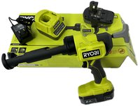 Ryobi 18V Akku Kartuschenpresse RCG18-0 Silikonpistole + 2X2.0Ah Akku & Lader