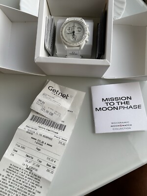 omega swatch snoopy moon phase uhr