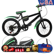 20 Inch Child City Bike 7 Speeds Kids Mountain Bike Double Disc Brake Bicycle