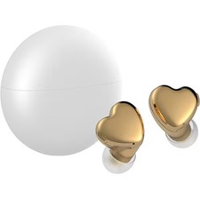 AVIOT Completely wireless earphones Bluetooth heart-shaped gold TE-I3-GL TI