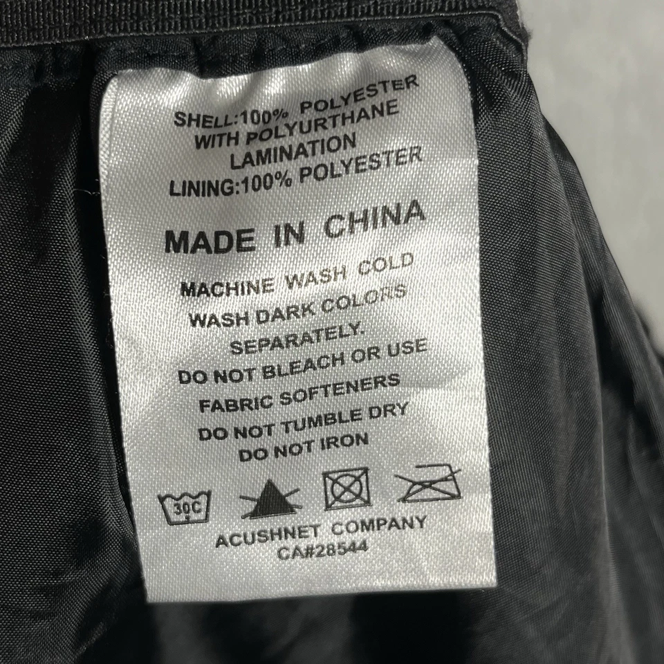 FootJoy FJ Dryjoys Black Rain Wind Weather Waterproof Golf Pants Men's Large - Image 3 of 4