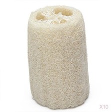 Lot De 10 éponges Exfoliantes Naturelles Bio En Luffa Luffa Pour Le Bain Et La