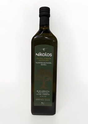 Nikolos | Extra Natives Olivenöl 1L  aus Kalamata Kaltextraktion Premium Angebot