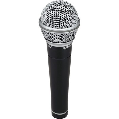 SAMSON マイク ダイナミック 3本セット スイッチなし R21 p706p5g Samson R21 Dynamic Vocal Microphone 3-Pack Mics w/ Hard Padded