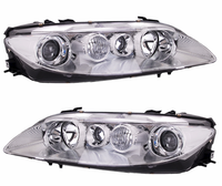 Scheinwerfer Set FüR Mazda 6 2002-2005 H1 LWR Stellmotor Halogen