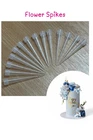 35 Pcs Plastic Flower Tubes Spikes Insert Posy Pics ~ Cake decorating/Floral