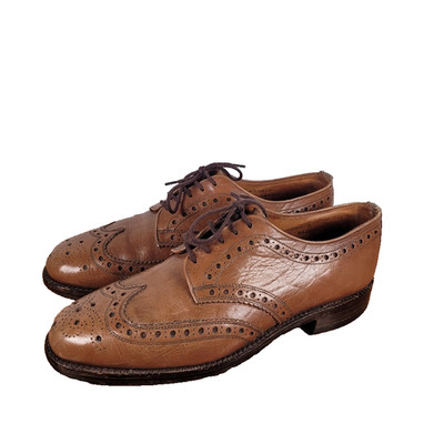 Joseph Cheaney Schuhe hellbraun Leder Budapester Brogue UK 10 US11 EU 44 Kennet