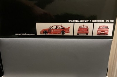 1:18 Minichamps Opel Omega 3000 24V, P. Oberndorfer, DTM 1991 #66 EXTREMELY RARE