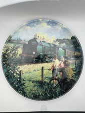 Paul Gribble The Golden Arrow Railway Plate Golden Age of Steam Bradford Exchang