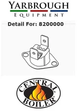 Central Boiler SNAP DISC #8200000,  Edge Maxim M255 with s/n M210447 & earlier