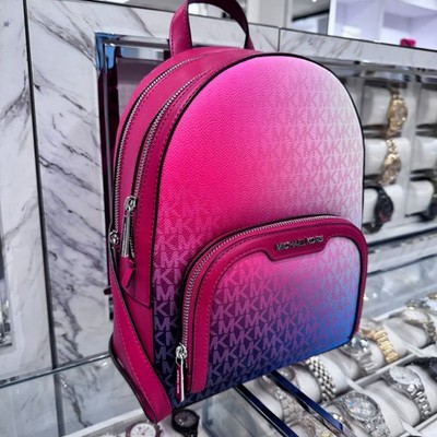 MICHAEL KORS JAYCEE MD ZIP POCKET BACKPACK MK BAG Color Shift Dark