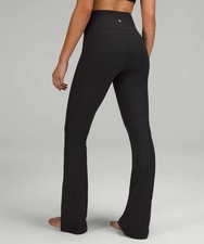 NEW Lululemon Groove Super-High-Rise Flared Pant Nulu Ripple Embossed 