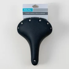 NEW Electra Classic Bicycle Saddle Bike Seat Faux Leather Black BROOKS Style