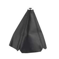 Car Shift Knob Dust Cover   Universal Leather Gear Shifter Boot Sleeve Black