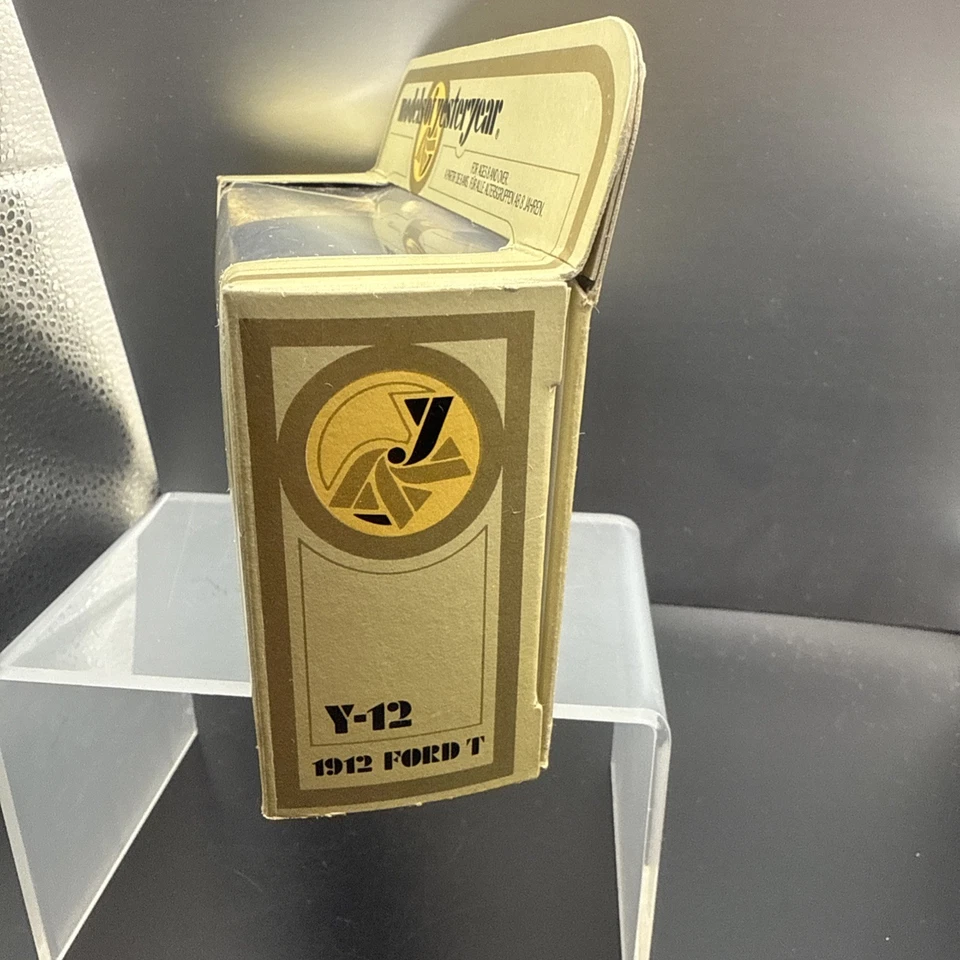 Matchbox Models Of Yesteryear Y-12 1912 Ford Model T - Colman’s Mustard 35:1 New - Image 3 of 4