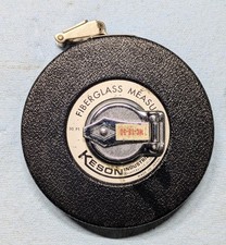 Keson Industries 50 Foot Fiberglass Retractable Tape Measure Made In Japan