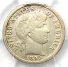 1895-O Barber Dime 10C Coin - Certified PCGS Fine Details - Rare Key Date Coin!