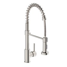 Kitchen Faucet, Commercial Kitchen Sink Faucets with Pull Down Sprayer, Stain...