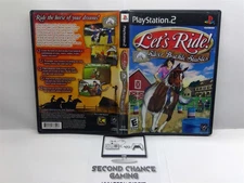 Let's Ride Silver Buckle Stables (PlayStation 2, 2006) Clean Tested Working