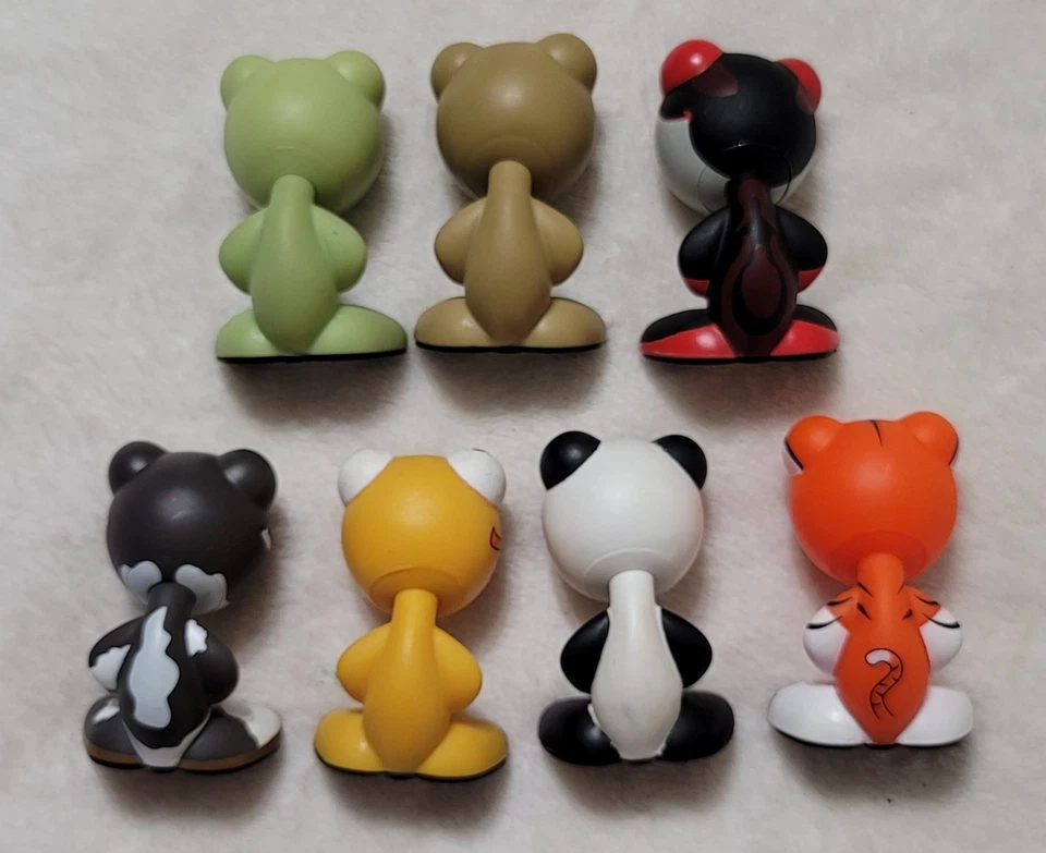 UB Funkeys Figures Lot of 7 -RAJ (VERY RARE), LOTUS PANDAS and others LOT - Image 3 of 4