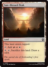 x4 Sun-Blessed Peak TLA Avatar MTG 280 M/NM 4x