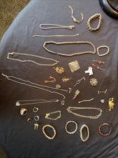 Lot Of Costume Jewelry Assortment Of Bracelets, Rings, Necklaces, And More