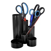Stiftehalter Schwarz Moderner Schreibtisch Utensilien Organizer BüRo Schule Uni