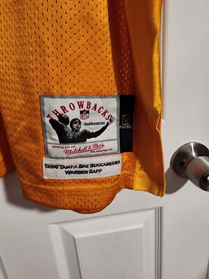 Authentic Mitchell & Ness Warren Sapp 1996 Tampa Bay Buccaneers